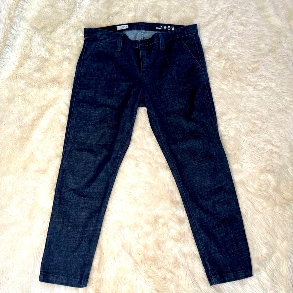 Gap Women’s 1969 Low Rise Slim Jeans | Dark Denim |